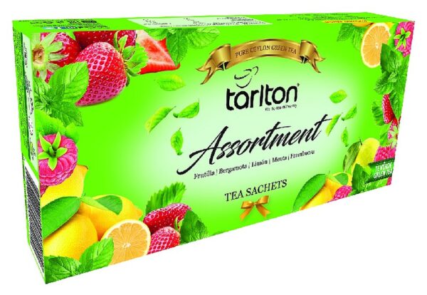TARLTON Assortment 5 Flavour Green Tea 100x2g