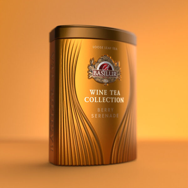 BASILUR Wine Tea Berry Serenade plech 75g